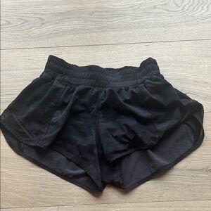 Black Women's Lululemon Athletic Shorts